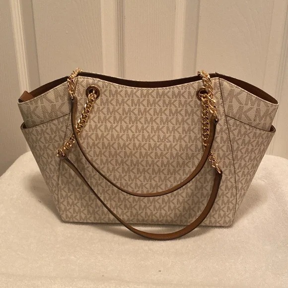 Brand New Michael Kors Chain Shoulder Tote Bag… - Picture 2 of 7
